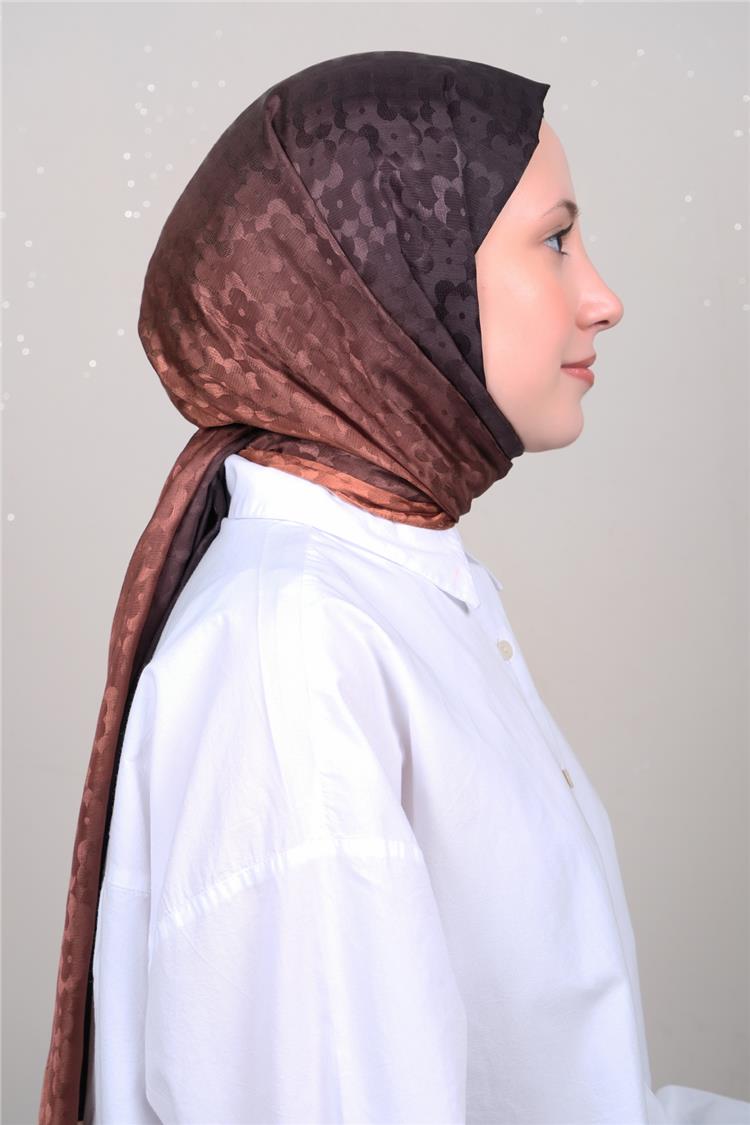 Silk Life Degrade Jakar Şal 2121-16