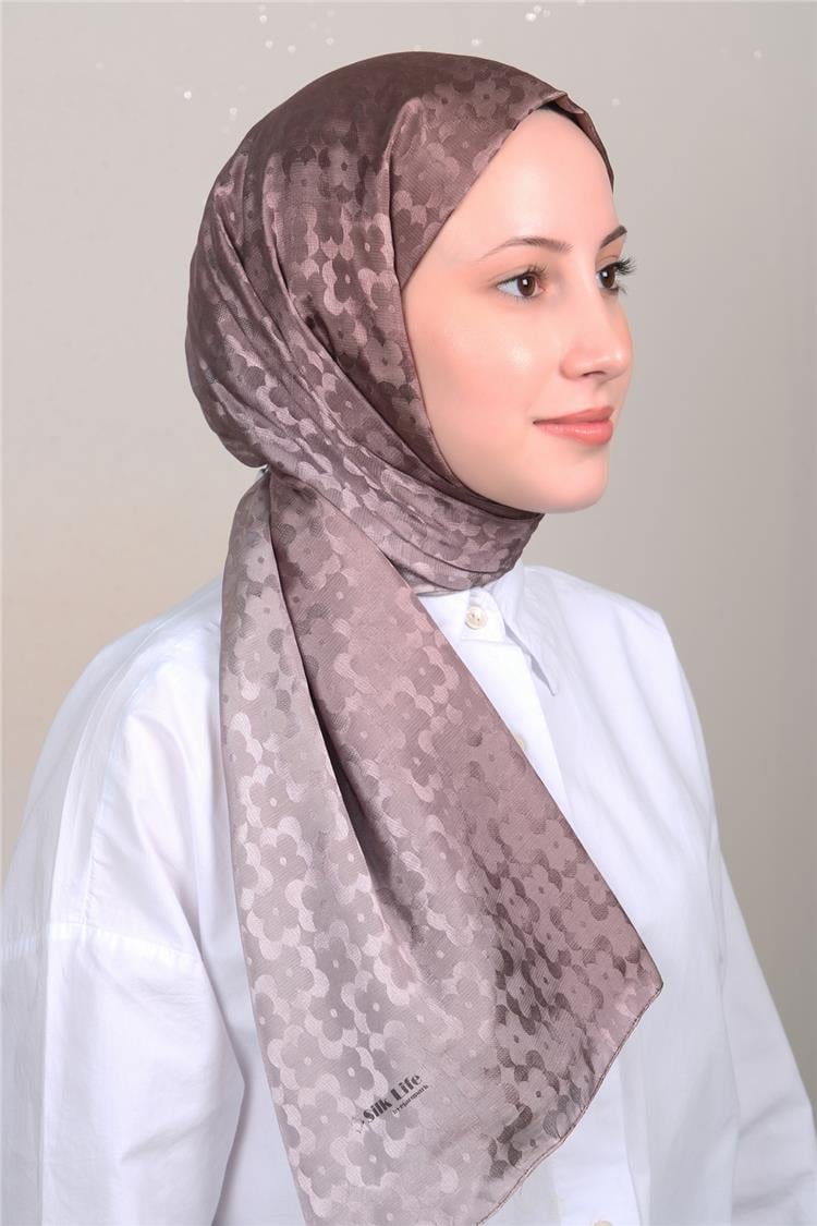 Silk Life Degrade Jakar Şal 2121-17