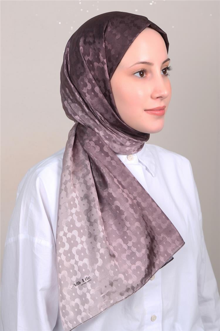 Silk Life Degrade Jakar Şal 2121-3