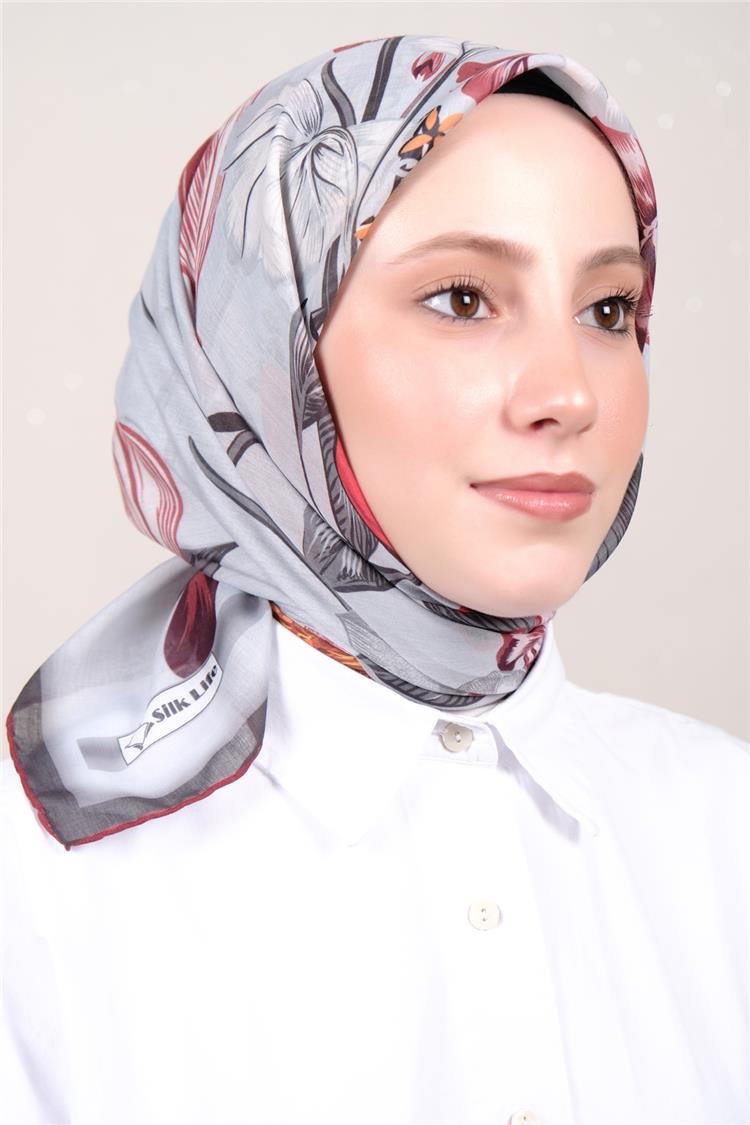 Silk Life Firuze Soft Eşarp 1714-10 