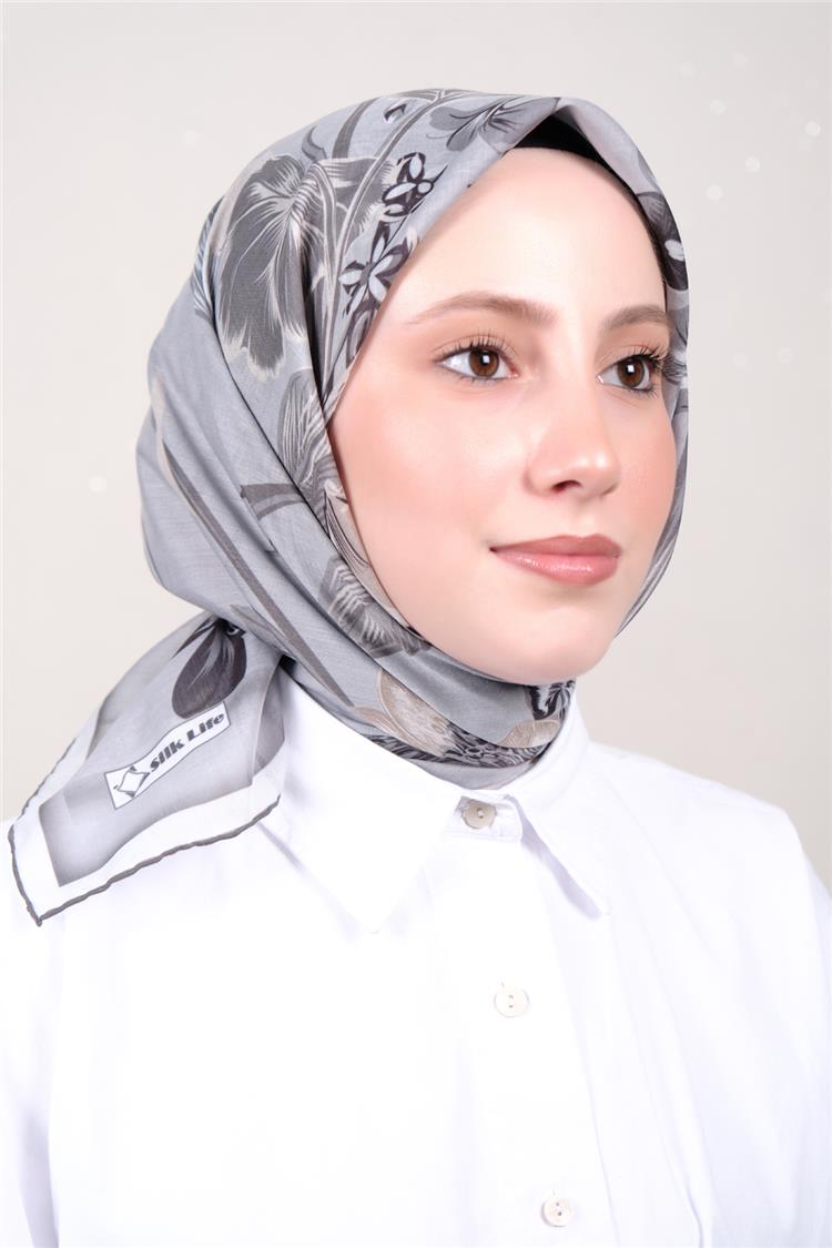Silk Life Firuze Soft Eşarp 1714-11