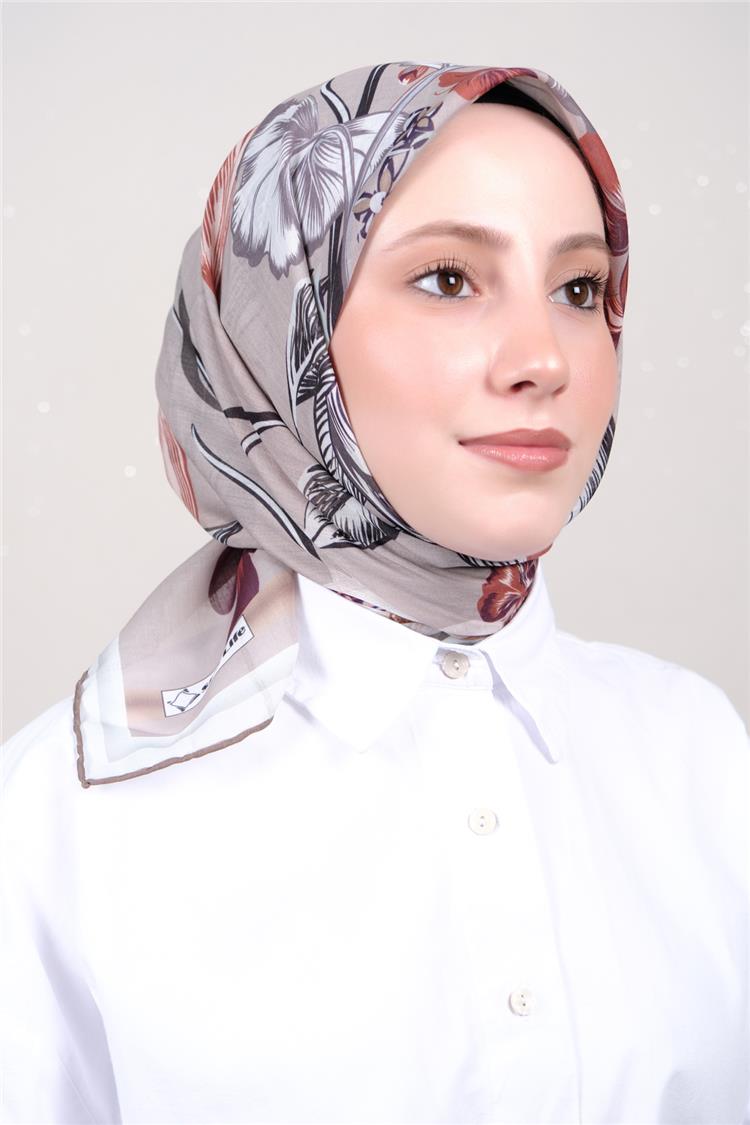 Silk Life Firuze Soft Eşarp 1714-12 