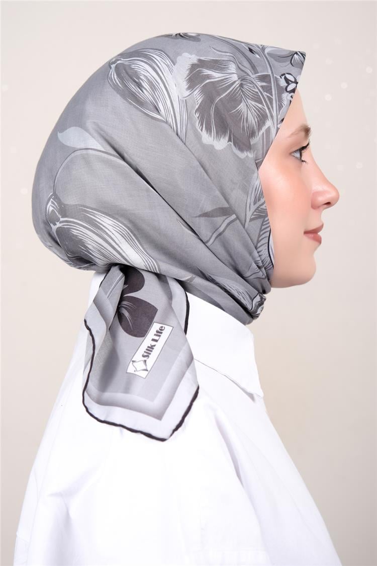 Silk Life Firuze Soft Eşarp 1714-2