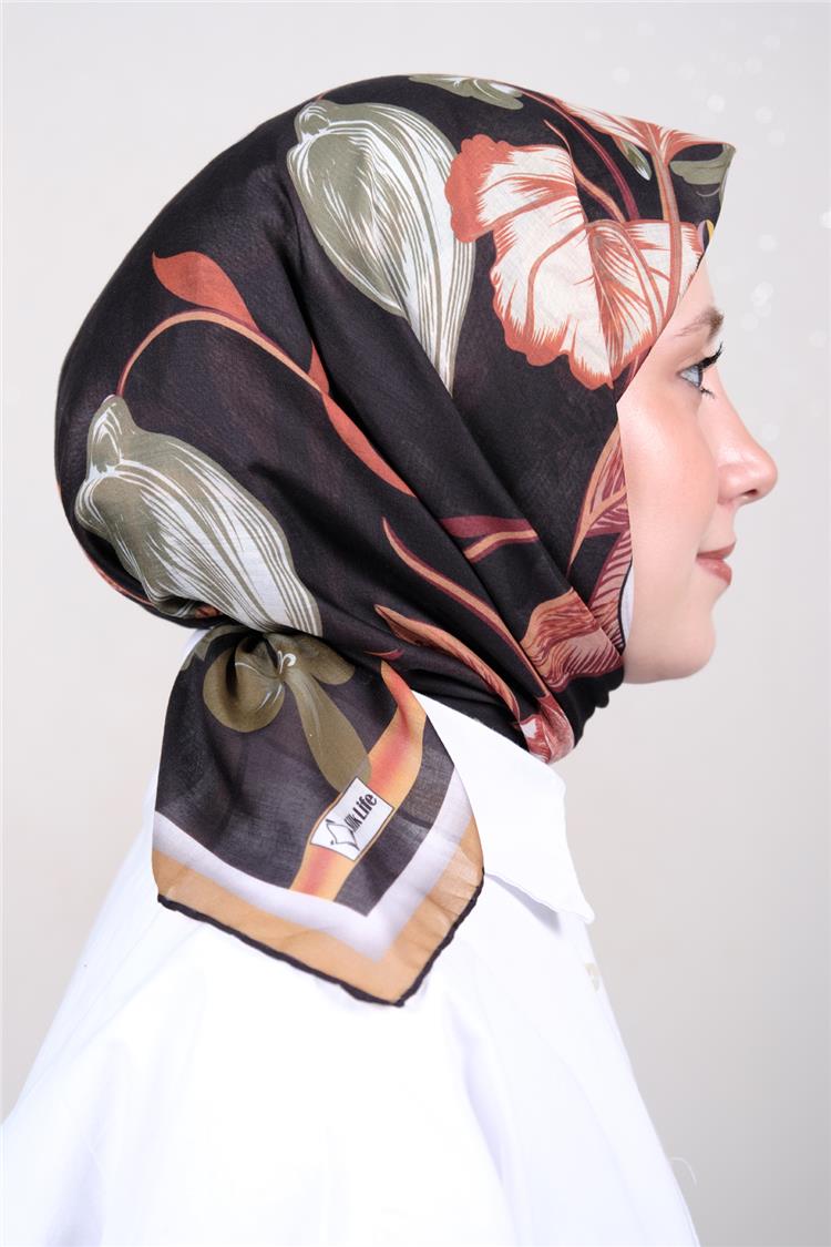 Silk Life Firuze Soft Eşarp 1714-9