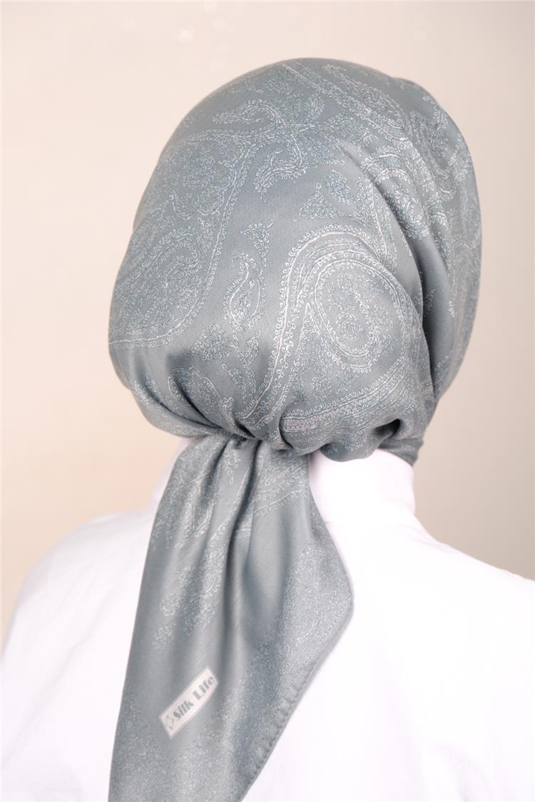 Silk Life Firuze Soft Eşarp 1719-5