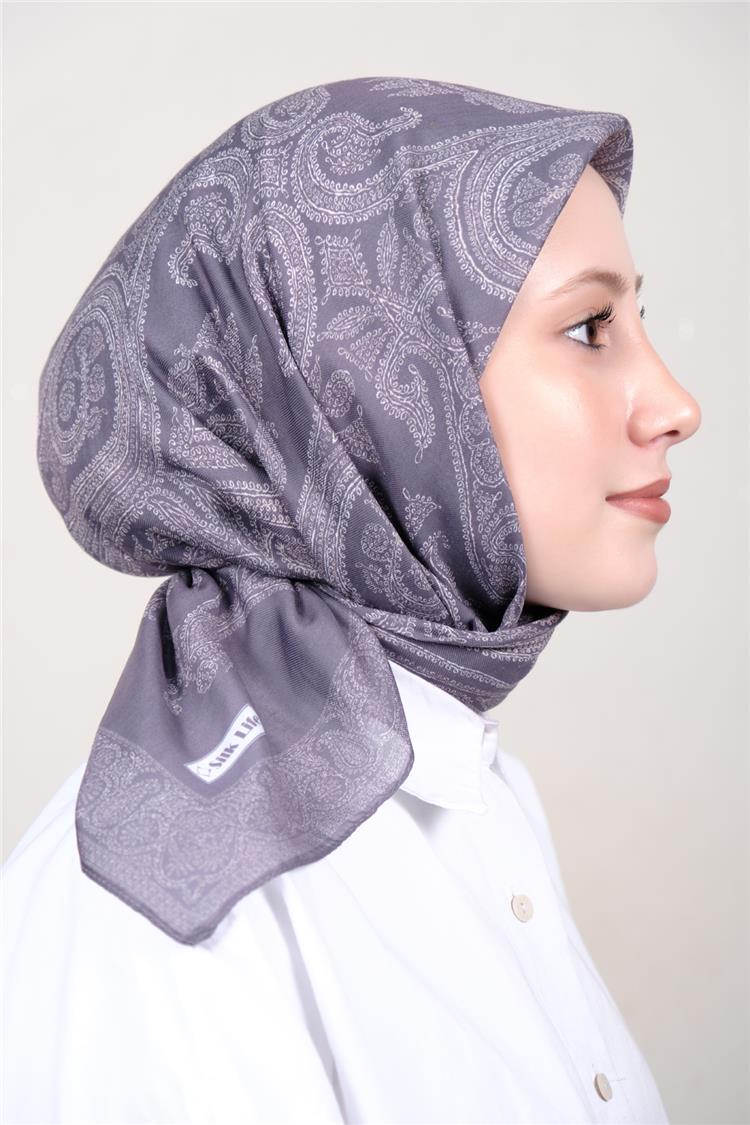 Silk Life Firuze Soft Eşarp 1719-7