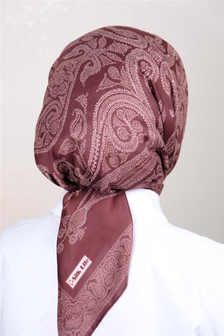 Silk Life Firuze Soft Eşarp 1719-8 