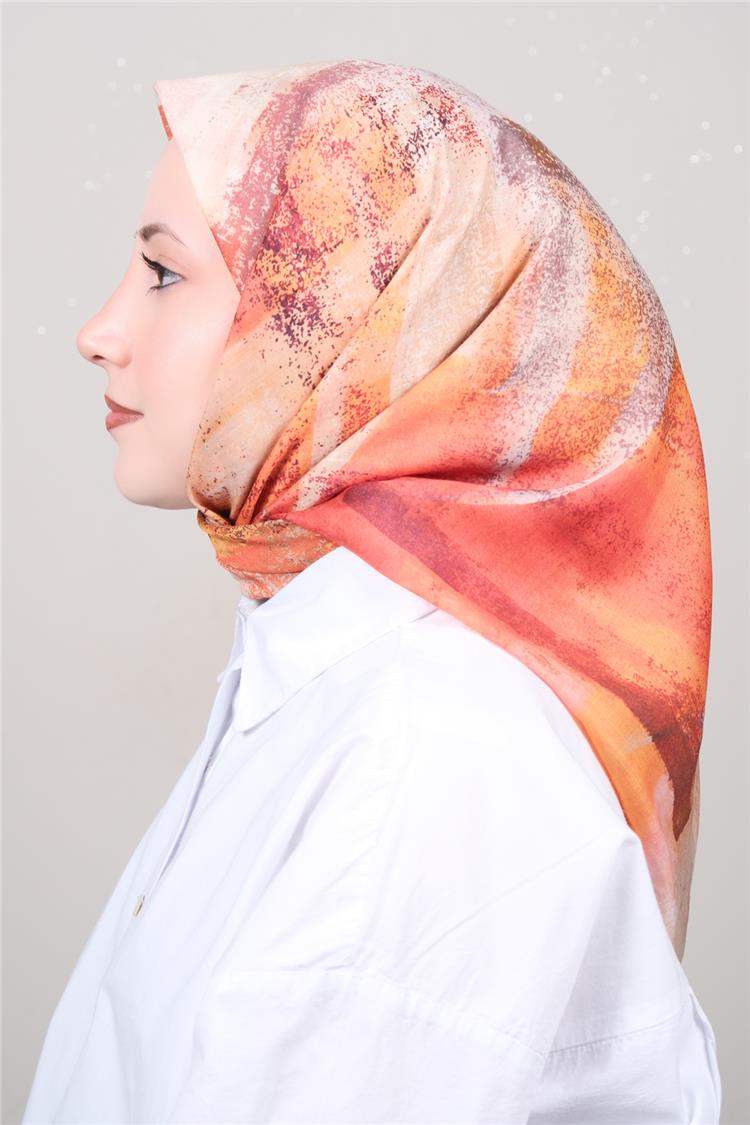 Silk Life Firuze Soft Eşarp 1720-13 