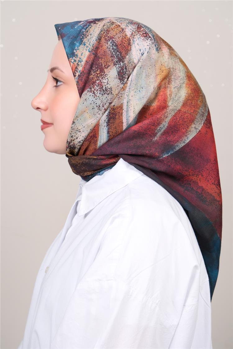Silk Life Firuze Soft Eşarp 1720-9