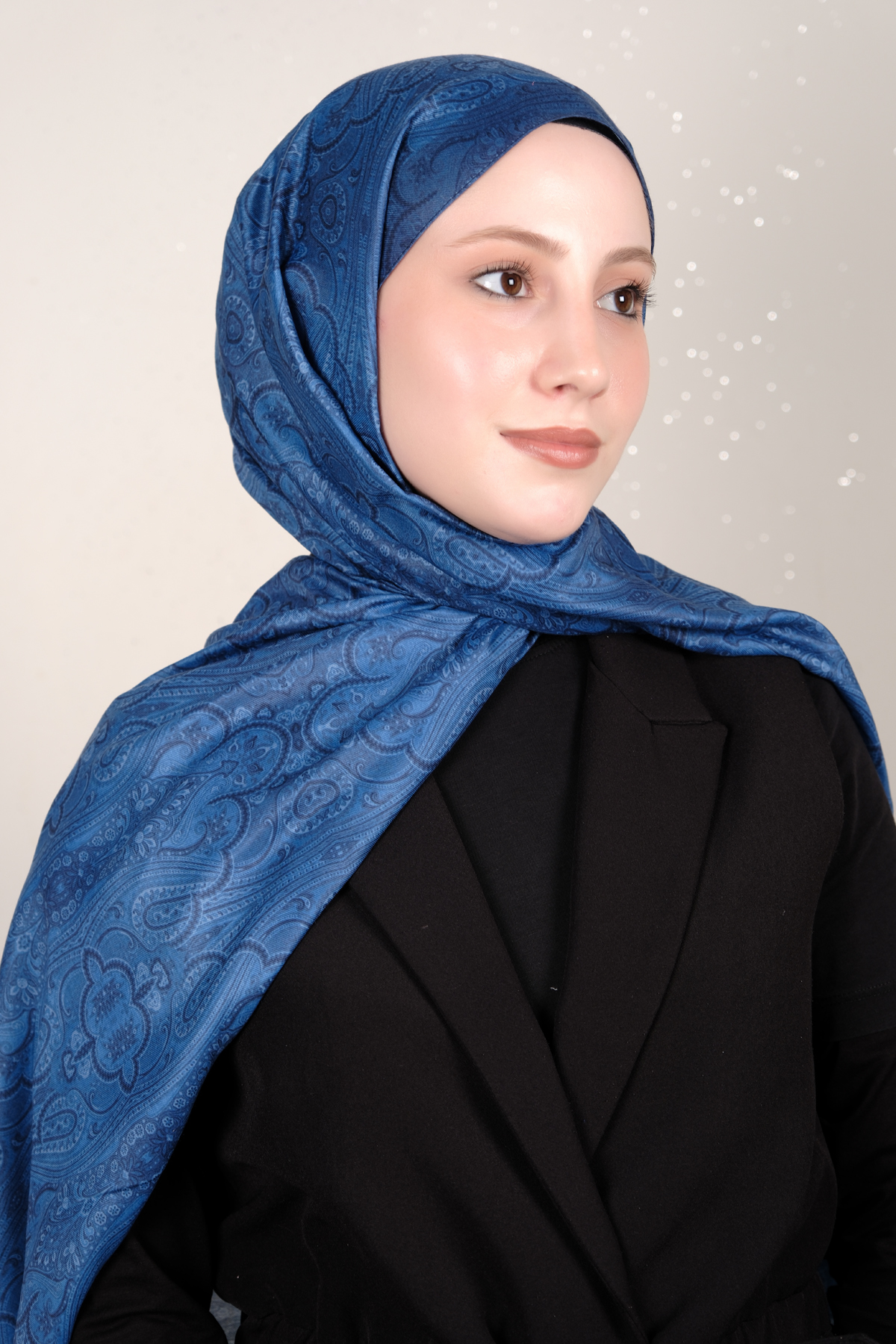 Silk Life Firuze Soft Şal 1510-3