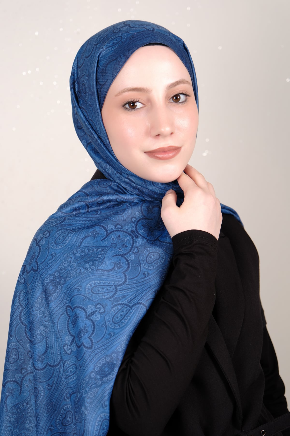 Silk Life Firuze Soft Şal 1510-3