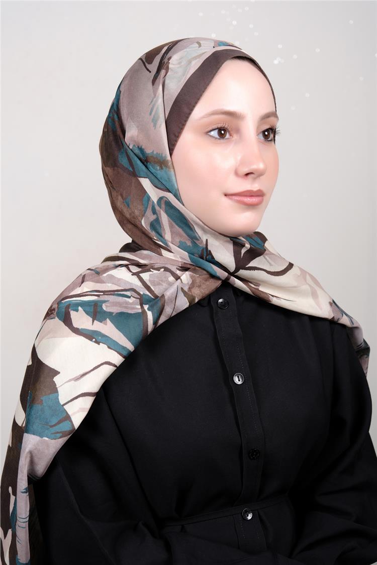 Silk Life Firuze Soft Şal 1513-14
