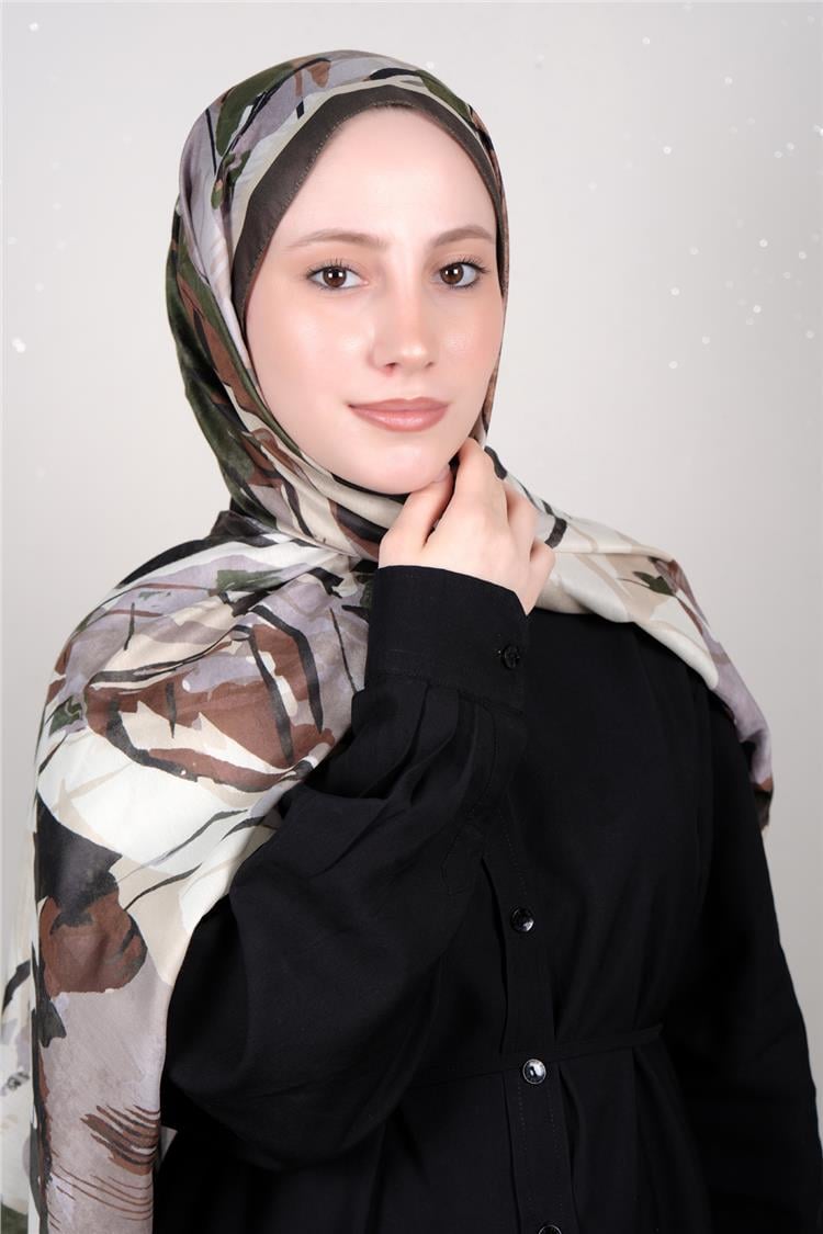 Silk Life Firuze Soft Şal 1513-9