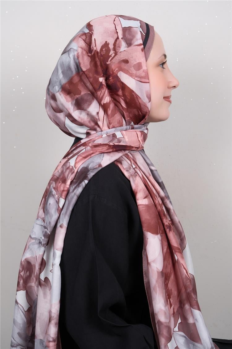 Silk Life Firuze Soft Şal 1517-2