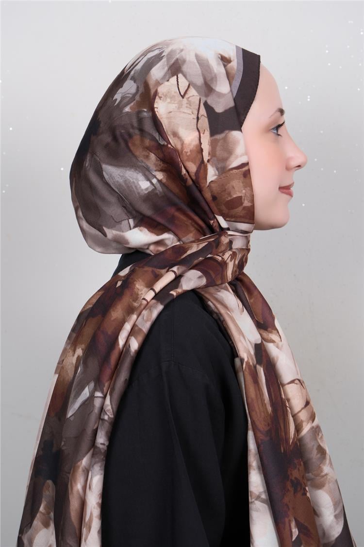 Silk Life Firuze Soft Şal 1517-3