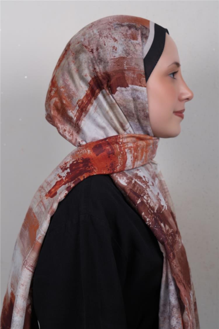 Silk Life Firuze Soft Şal 1523-2