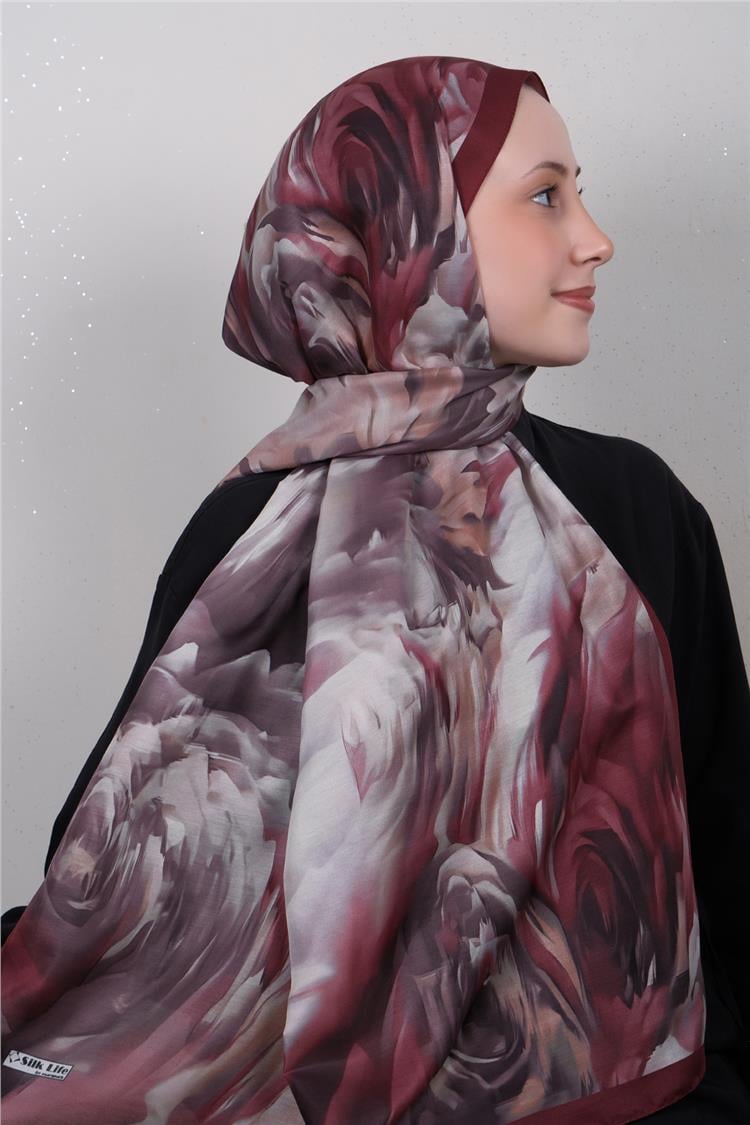 Silk Life Firuze Soft Şal 1526-7