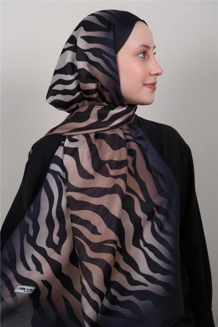 Silk Life Firuze Soft Şal 1529-11