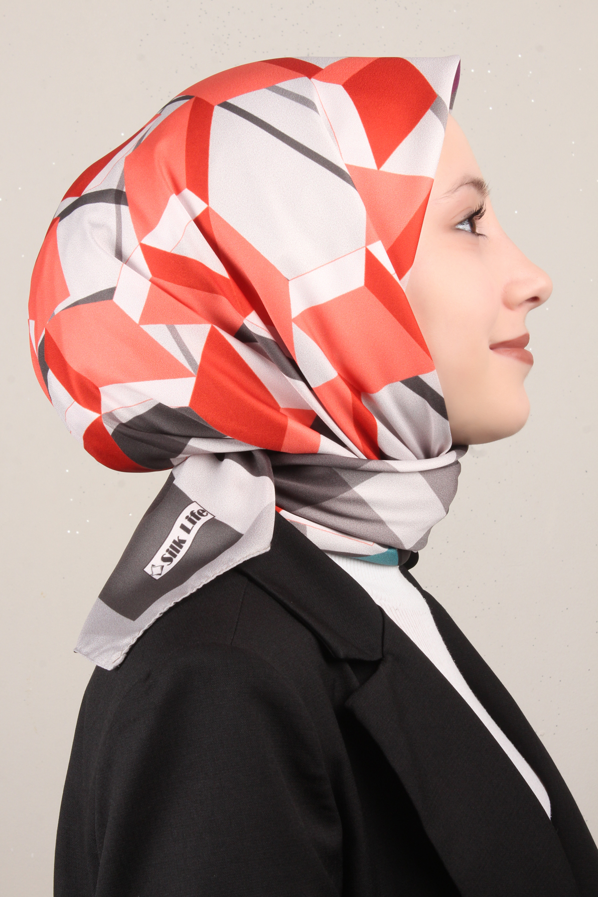 Silk Life Lotus Eşarp 4126-8
