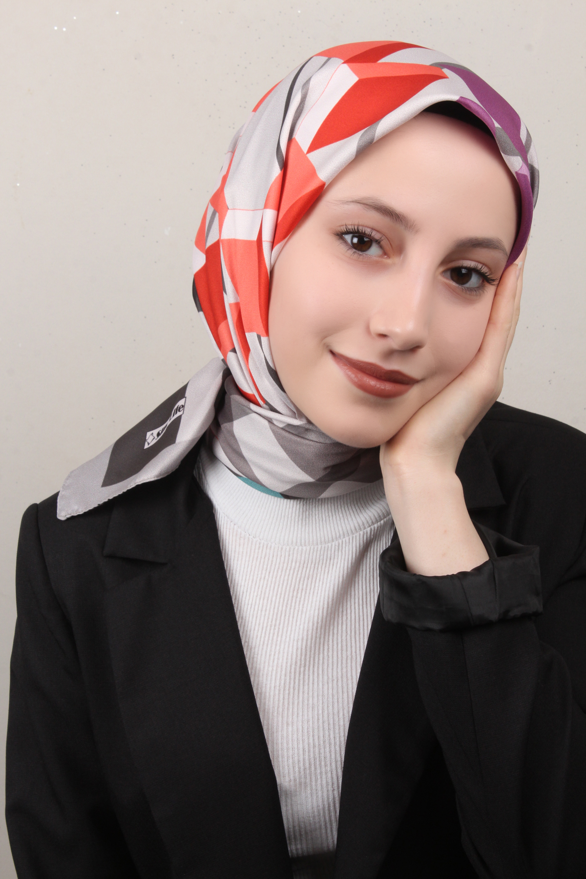 Silk Life Lotus Eşarp 4126-8