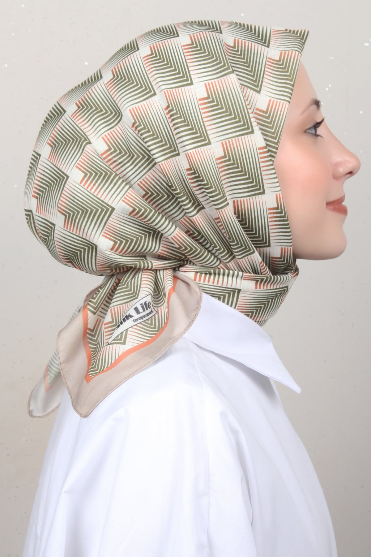 Silk Life Soft Pamuk Eşarp 4129-14 