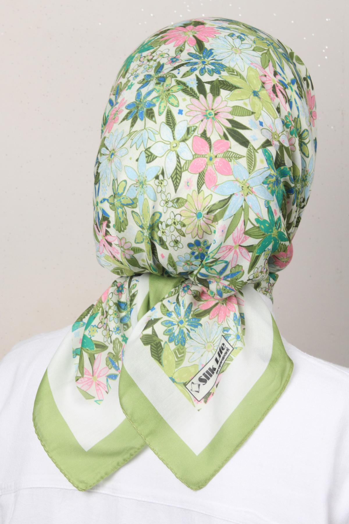 Silk Life Soft Pamuk Eşarp 4133-8 