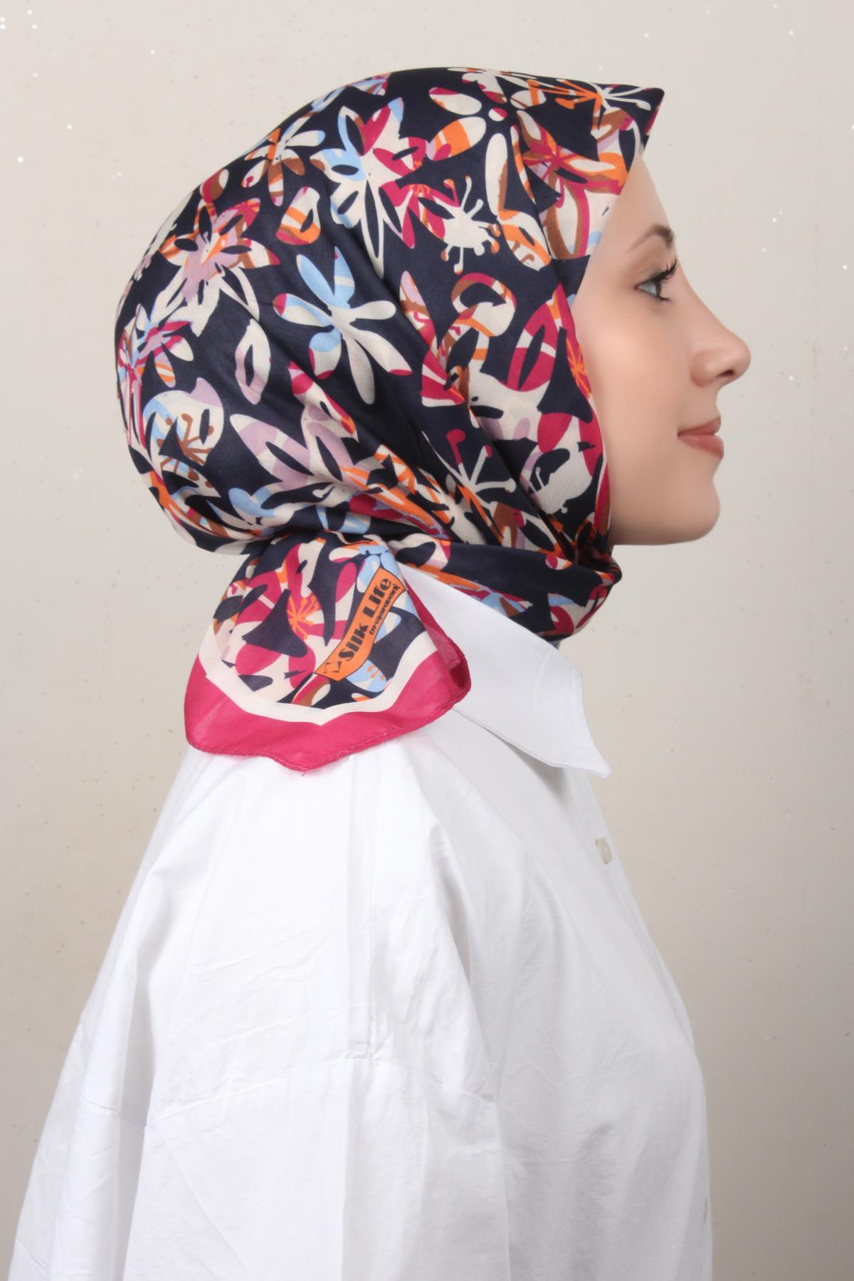 Silk Life Soft Pamuk Eşarp 4134-10