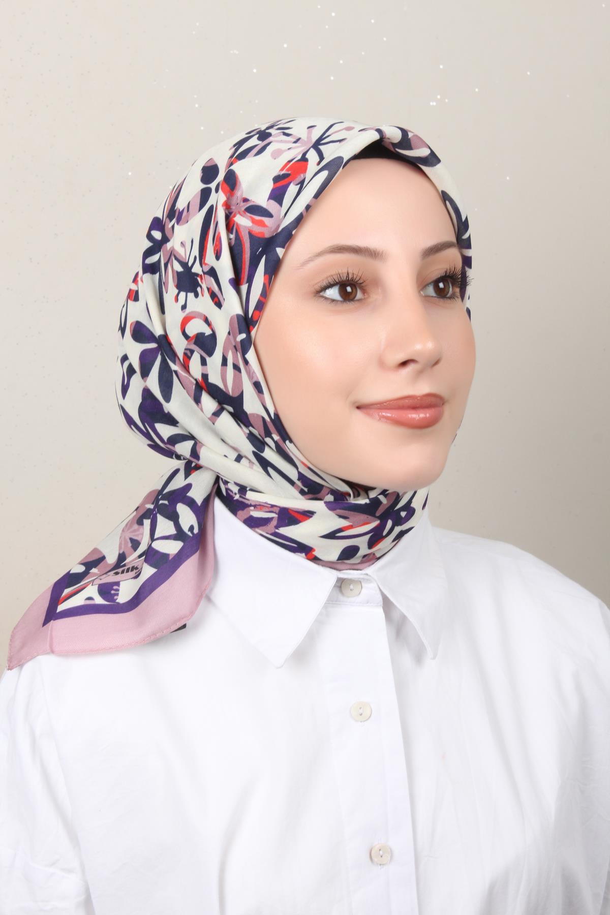 Silk Life Soft Pamuk Eşarp 4134-11