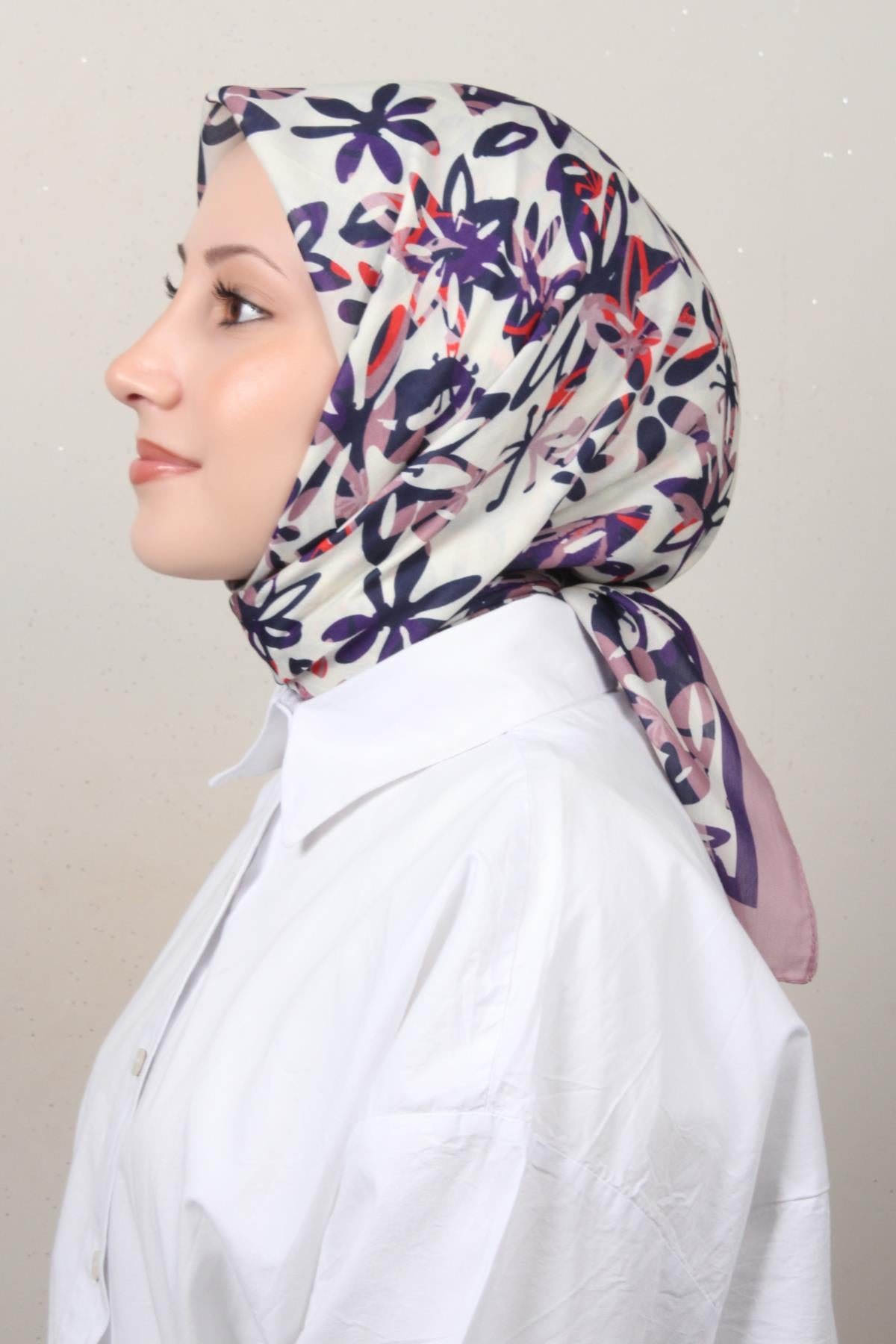 Silk Life Soft Pamuk Eşarp 4134-11