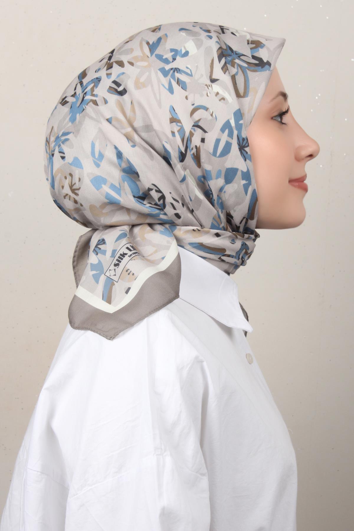 Silk Life Soft Pamuk Eşarp 4134-4