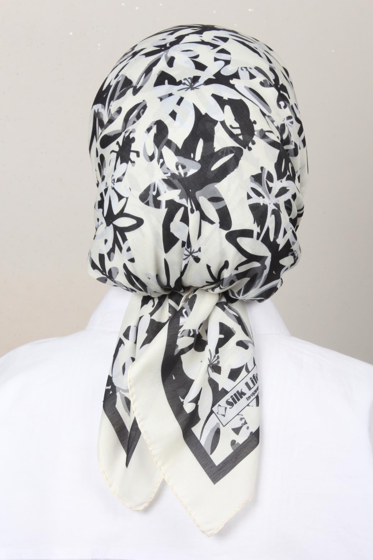 Silk Life Soft Pamuk Eşarp 4134-8
