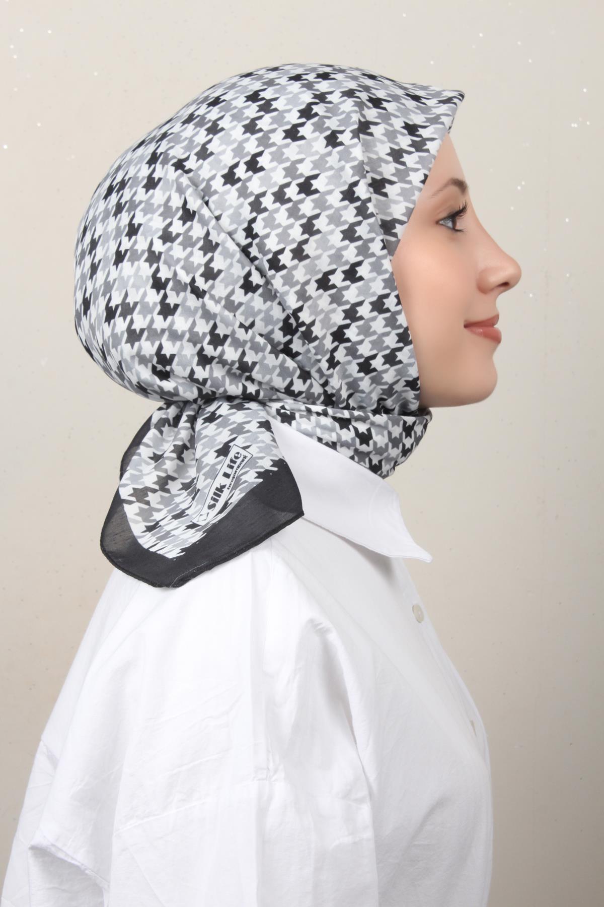 Silk Life Soft Pamuk Eşarp 4140-11