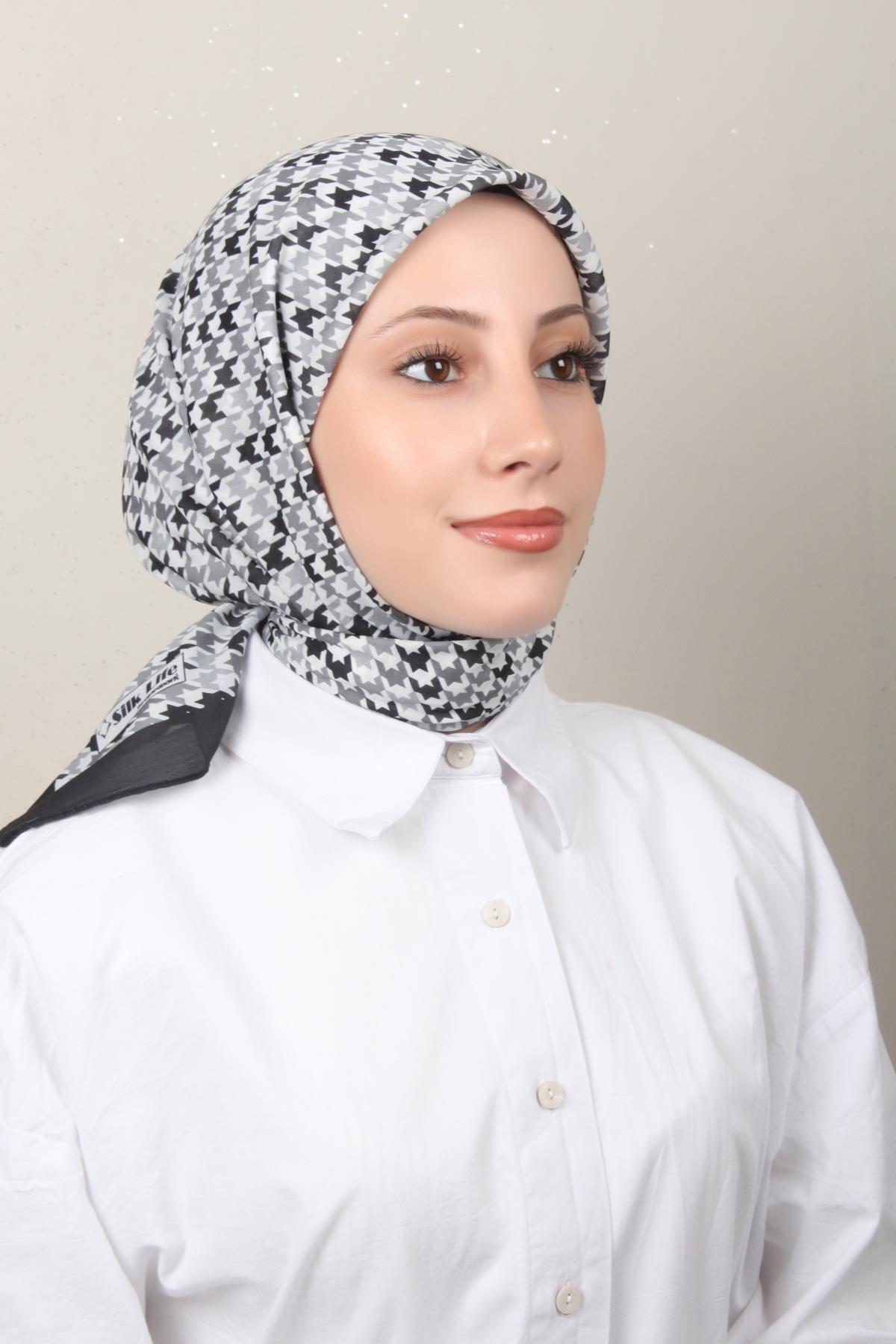 Silk Life Soft Pamuk Eşarp 4140-11