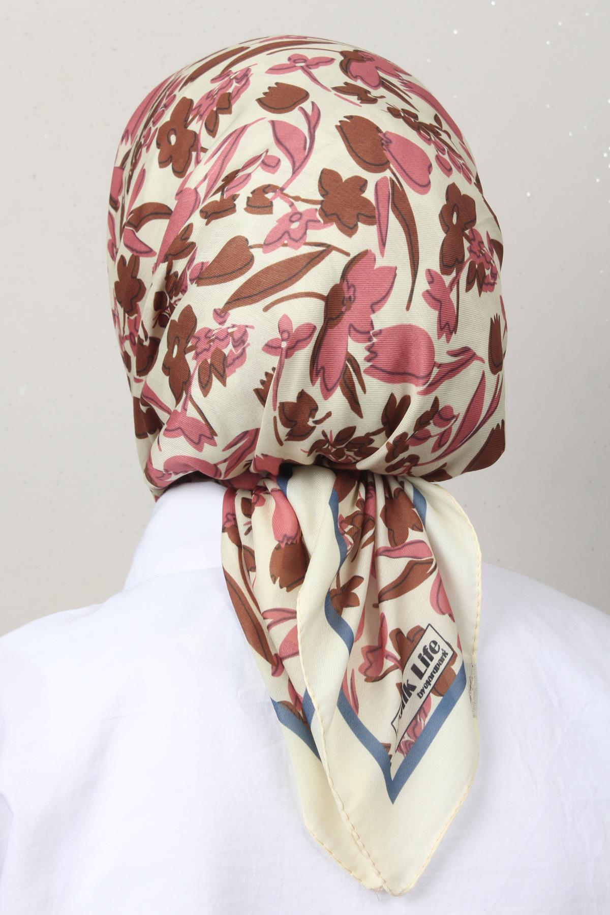 Silk Life Soft Pamuk Eşarp 4143-2