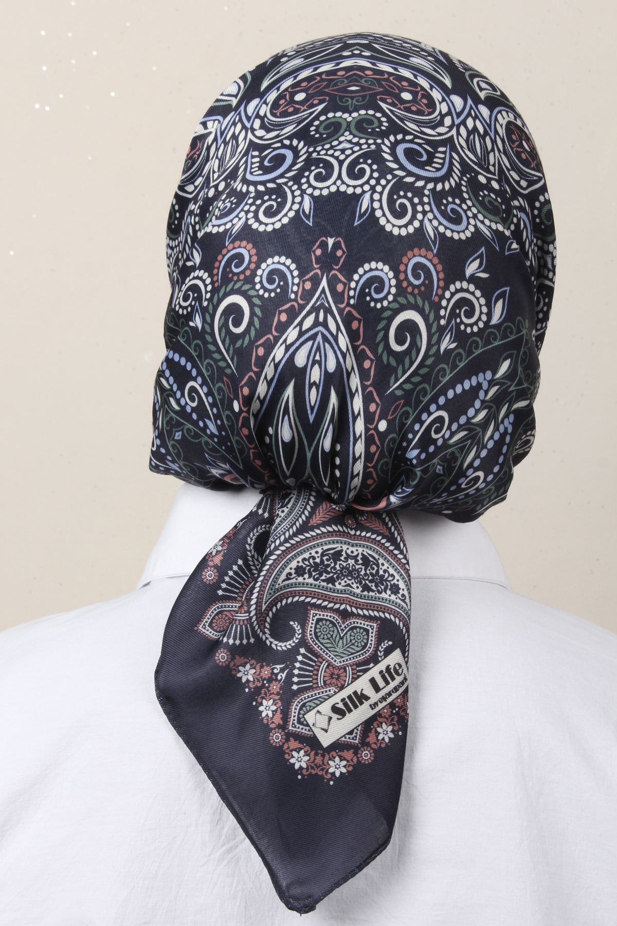Silk Life Soft Pamuk Eşarp 4145-2