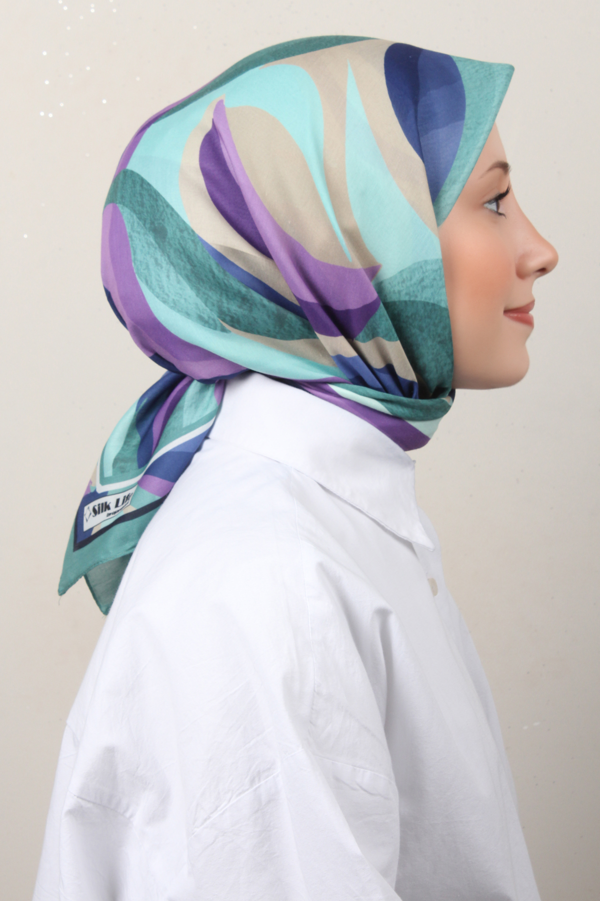 Silk Life Soft Pamuk Eşarp 4146-1