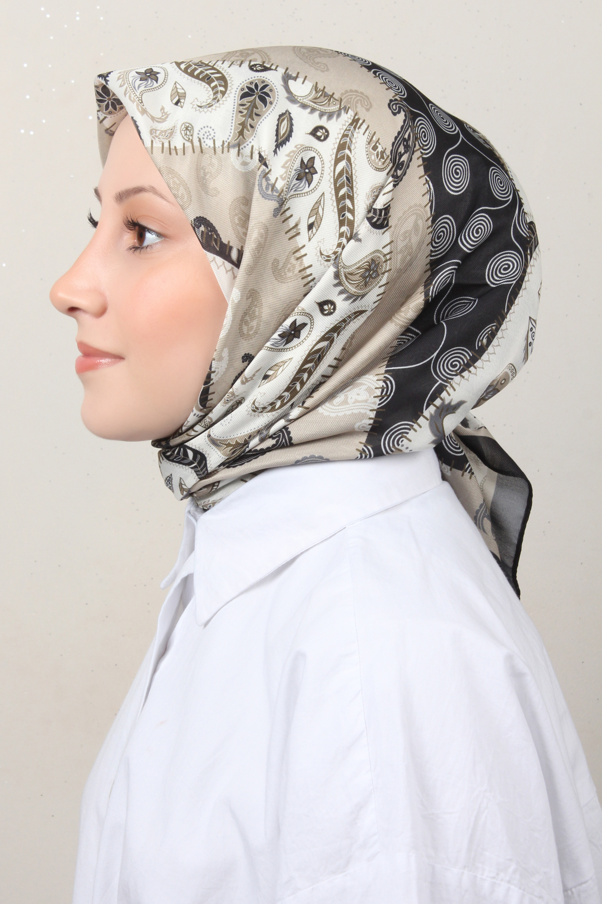 Silk Life Soft Pamuk Eşarp 4147-1