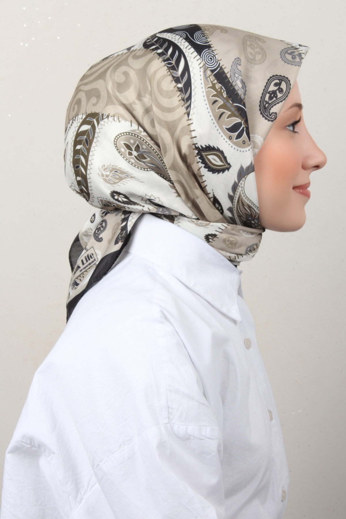 Silk Life Soft Pamuk Eşarp 4147-1