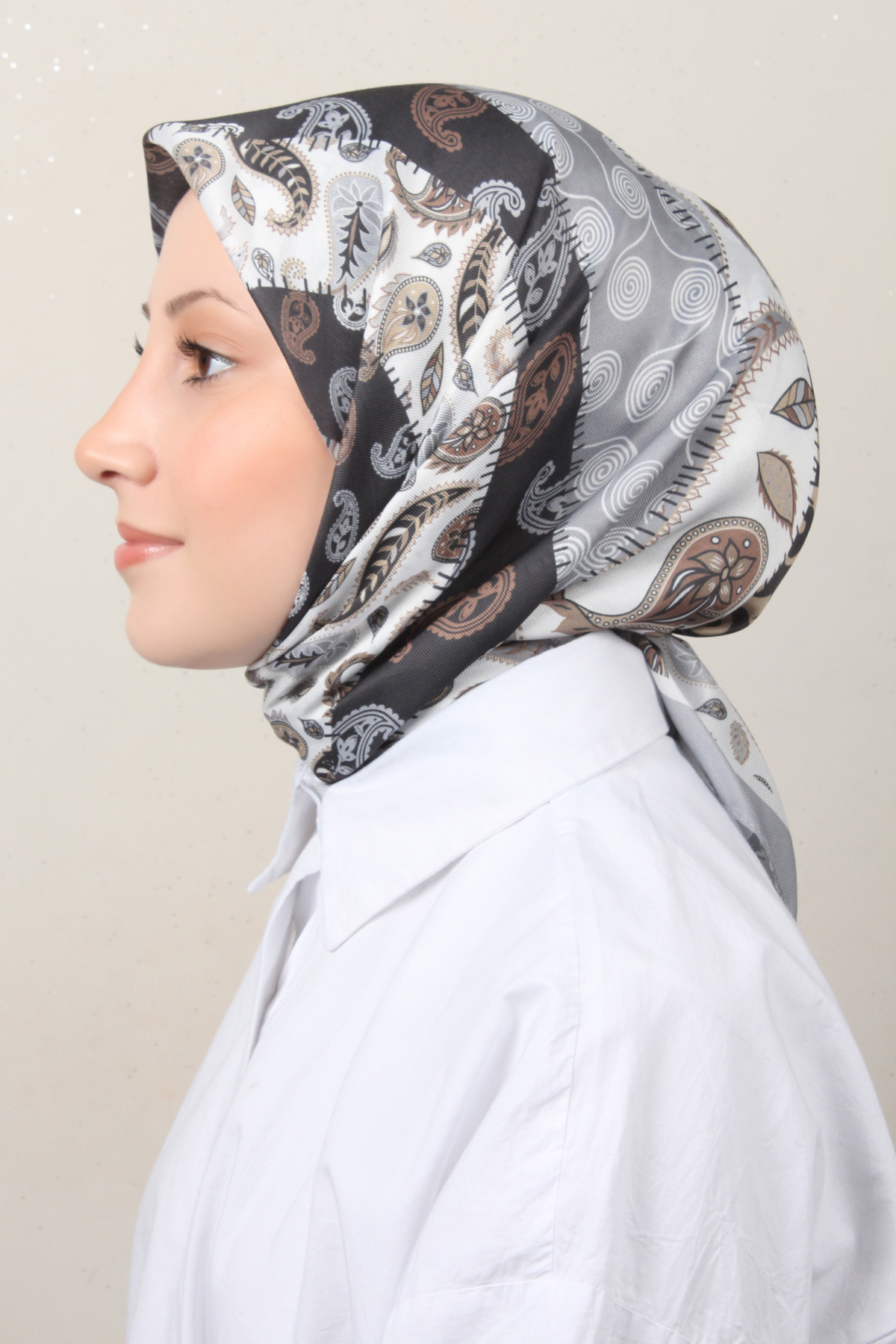 Silk Life Soft Pamuk Eşarp 4147-2