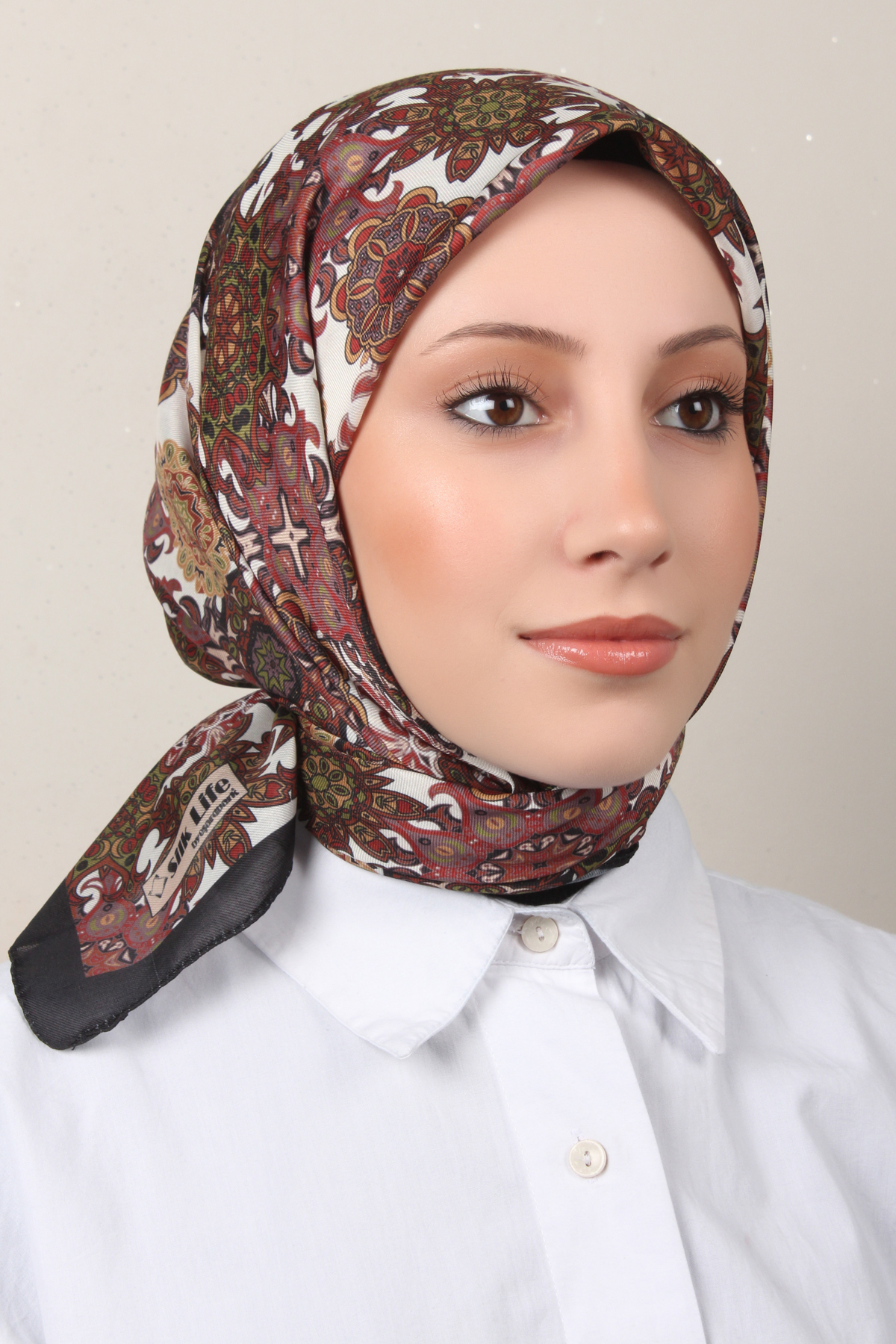 Silk Life Soft Pamuk Eşarp 4148-6