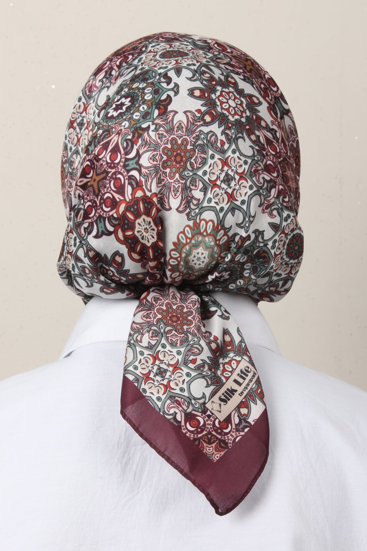 Silk Life Soft Pamuk Eşarp 4148-7