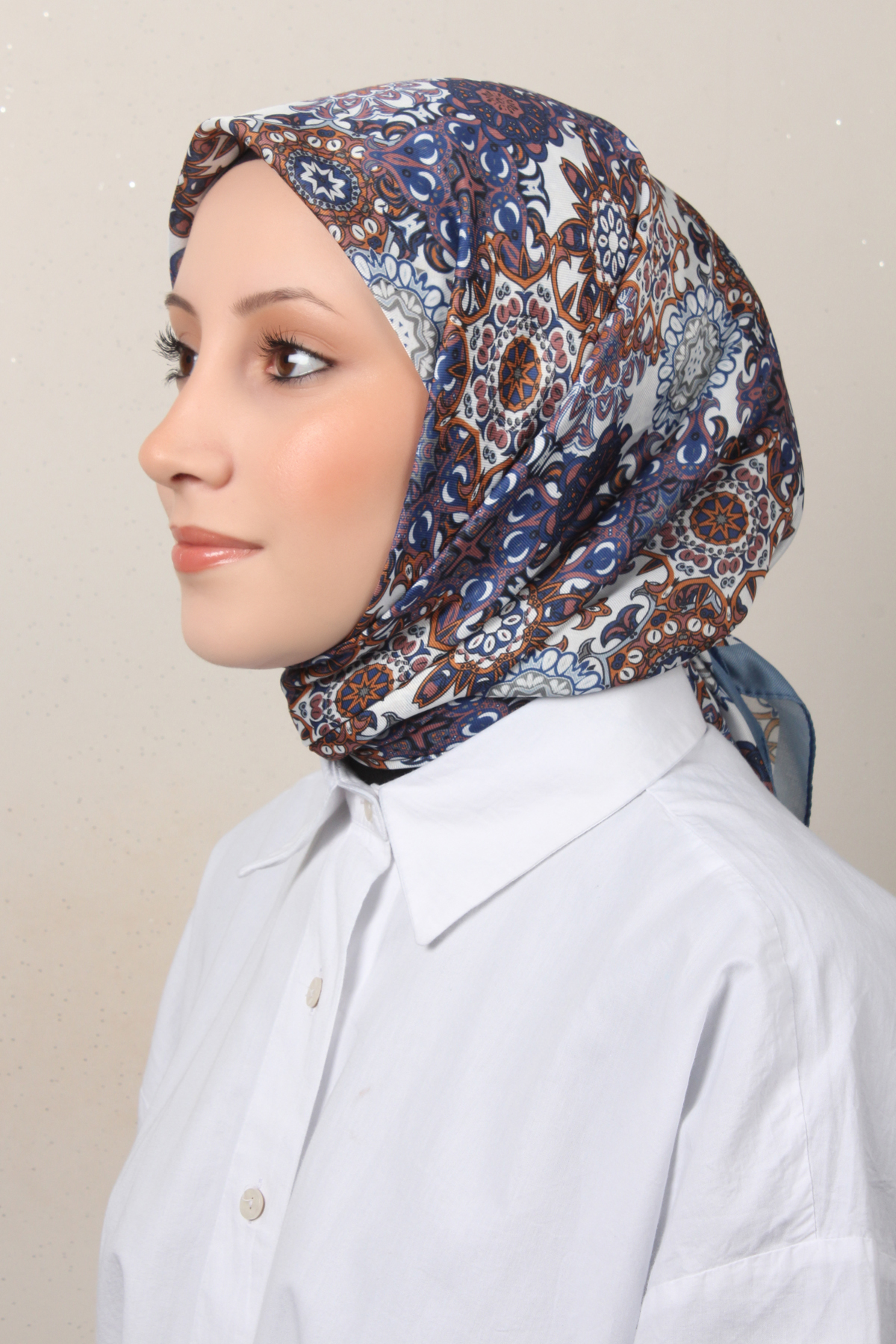 Silk Life Soft Pamuk Eşarp 4148-8