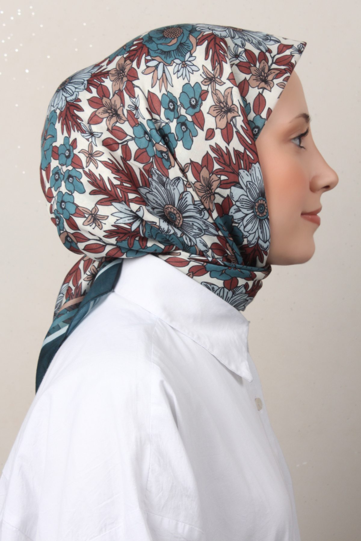 Silk Life Soft Pamuk Eşarp 4149-3
