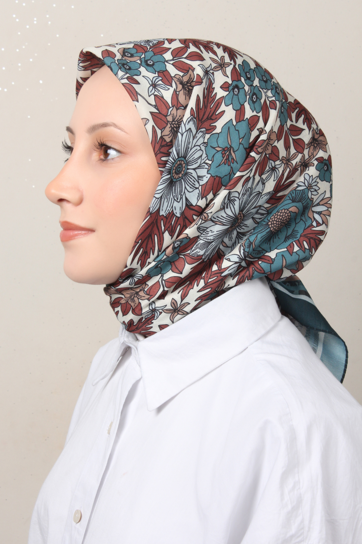 Silk Life Soft Pamuk Eşarp 4149-3