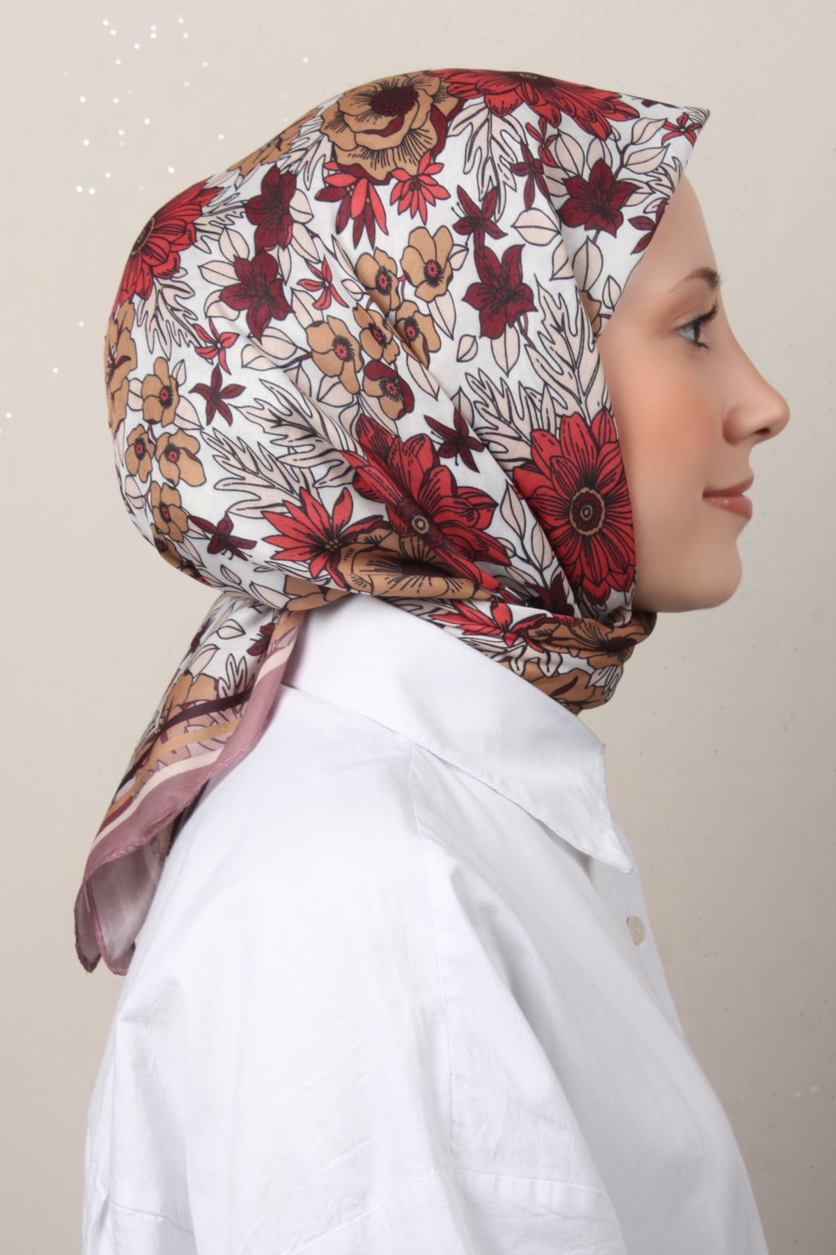 Silk Life Soft Pamuk Eşarp 4149-5