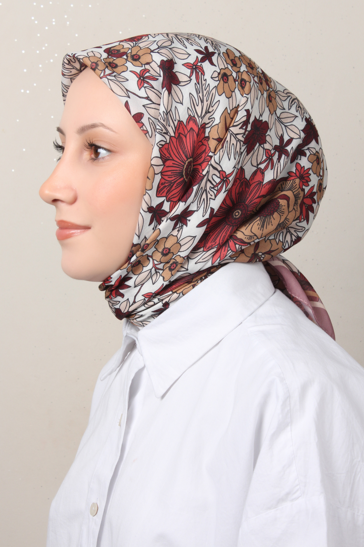 Silk Life Soft Pamuk Eşarp 4149-5