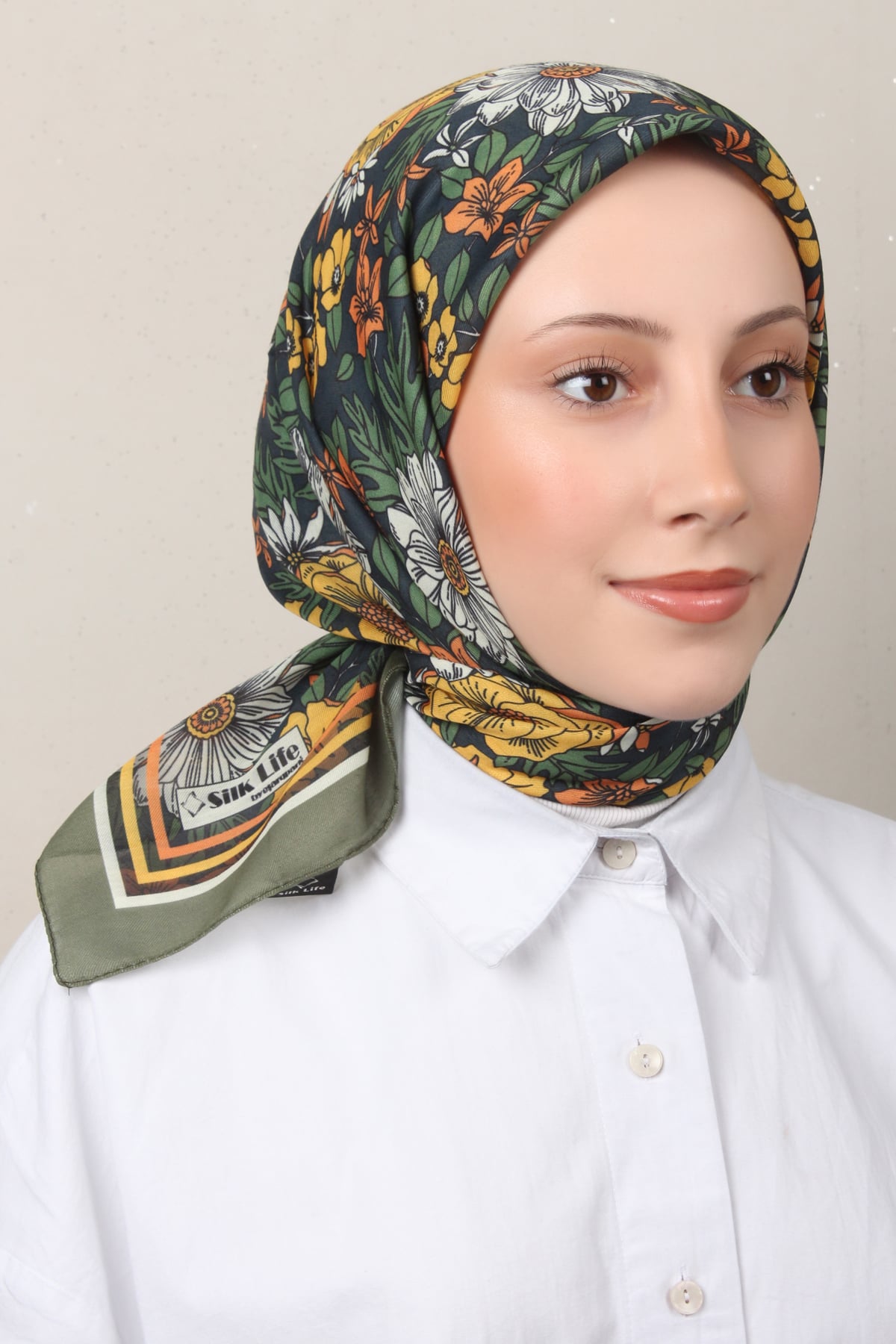 Silk Life Soft Pamuk Eşarp 4149-6