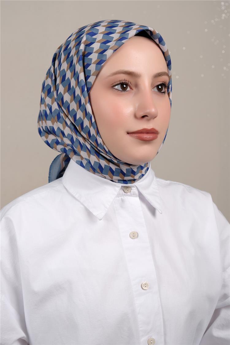 Silk Life Soft Pamuk Eşarp 4305-7