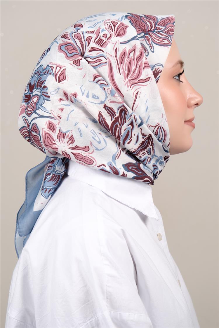 Silk Life Soft Pamuk Eşarp 4306-1