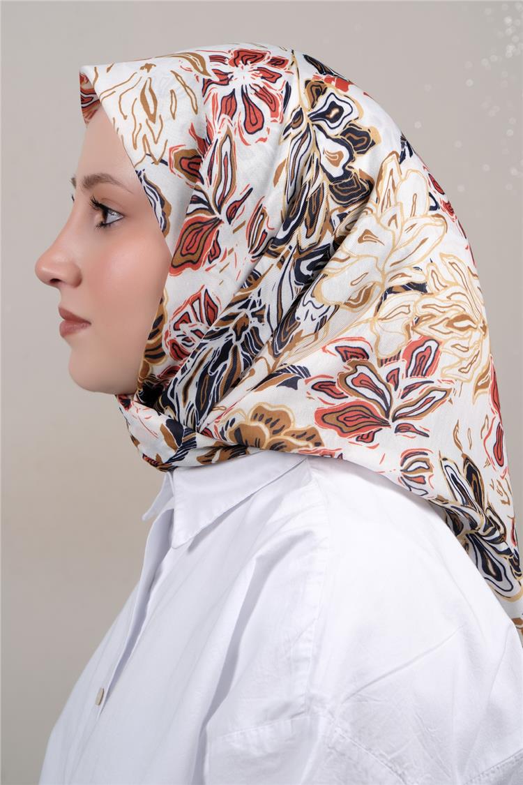 Silk Life Soft Pamuk Eşarp 4306-13 